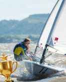 Galeria de Fotos - Velejadores do ICES são Destaque no Sul-Americano: Lívia Vice-Campeã e Torben em 18º