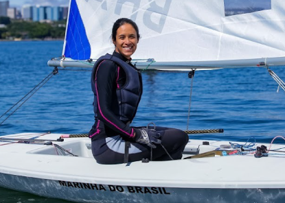 Odile Ginaid começa o ano com o título de campeã brasileira de vela